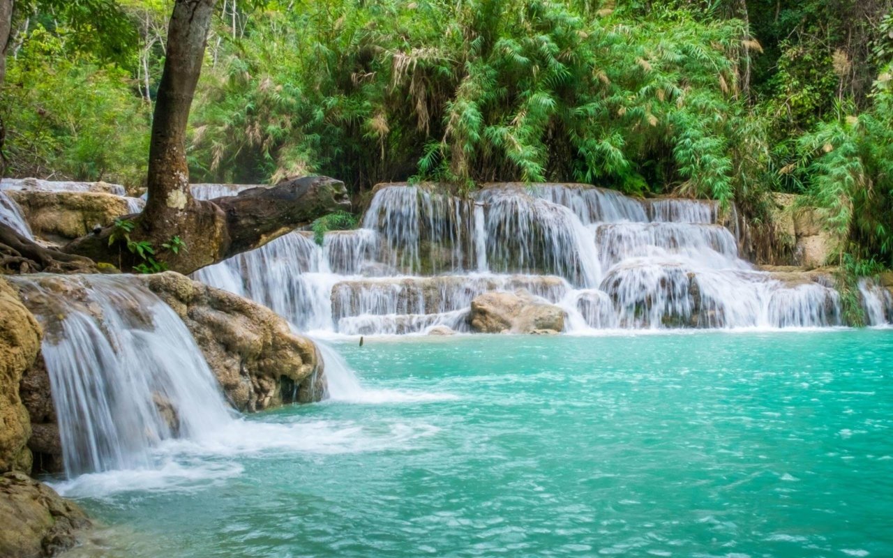 Cascada Agua azul- Chiapas