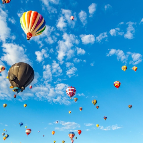 Hot Air Balloon Festival<br> <b>in Leon, Mexico</b>